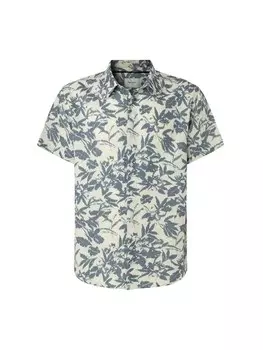 Повседневная рубашка Pepe Jeans Regular fit Button Up Shirt MOI, цвет ecru/blue