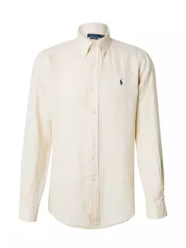 Повседневная рубашка Polo Ralph Lauren Regular fit Button Up Shirt, светло-бежевый