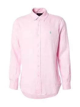 Повседневная рубашка Polo Ralph Lauren Regular fit Button Up Shirt, розовый