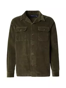 Повседневная рубашка Polo Ralph Lauren Regular fit Button Up Shirt, оливковый