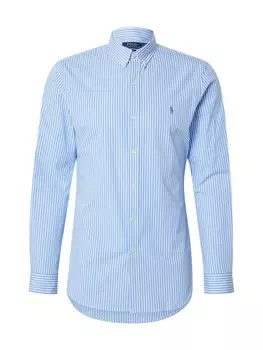 Повседневная рубашка Polo Ralph Lauren Regular fit Button Up Shirt, небесно-синий