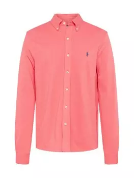 Повседневная рубашка Polo Ralph Lauren Regular fit Button Up Shirt, цвет melon