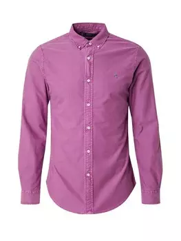 Повседневная рубашка Polo Ralph Lauren Slim fit Button Up Shirt, цвет dark pink