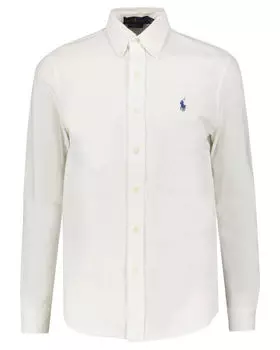 Повседневная рубашка с длинными рукавами Polo Ralph Lauren, белый