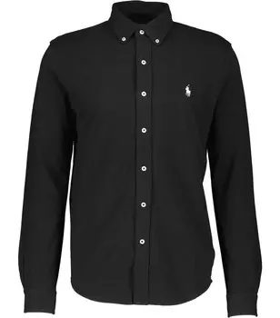 Повседневная рубашка с длинными рукавами Polo Ralph Lauren, черный