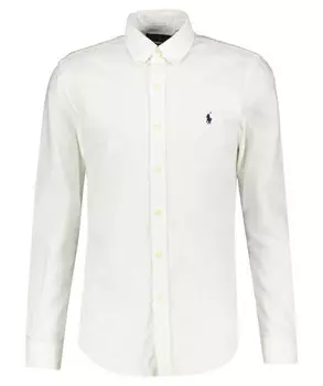 Повседневная рубашка с длинными рукавами Polo Ralph Lauren, белый
