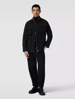 Повседневная рубашка с карманами-клапанами Polo Ralph Lauren, черный