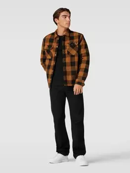 Повседневная рубашка с клетчатым узором, модель «SHERPA» Dickies