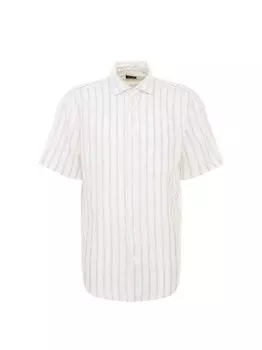 Повседневная рубашка с коротким рукавом Seidensticker, синий