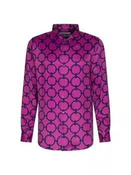 Повседневная рубашка с обычным длинным рукавом Studio Seidensticker, розовый