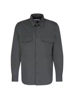 Повседневная рубашка с обычным длинным рукавом Studio Seidensticker, зеленый