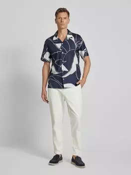 Повседневная рубашка с отложным воротником и планкой на пуговицах Mango