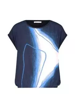 Повседневная рубашка с принтом Betty & Co, мультиколор