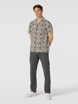 Повседневная рубашка с принтом по всей поверхности, модель DAISY Tommy Jeans, черный