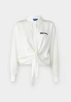 Повседневная рубашка с воротником Karl Lagerfeld, белый