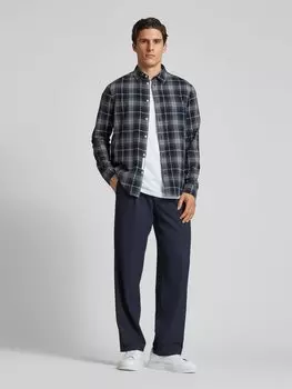 Повседневная рубашка с воротником Кент, модель 'AARNAULT' Armedangels