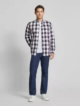 Повседневная рубашка с воротником на пуговицах Fynch-Hatton