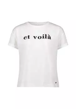 Повседневная рубашка с вышивкой Betty & Co, мультиколор