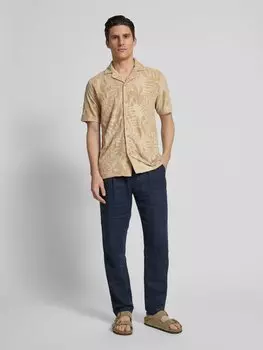 Повседневная рубашка с застежкой на пуговицы Lindbergh, песочный