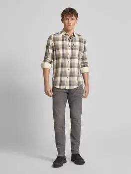 Повседневная рубашка с застежкой на пуговицы PME Legend, оливковый