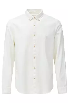 Повседневная рубашка Salsa Jeans Regular fit Button Up Shirt, цвет white/pearl white