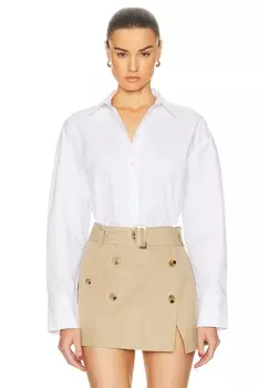 Повседневная рубашка SANS FAFF, белый