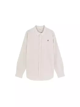 Повседневная рубашка Scalpers Regular fit Button Up Shirt New Oxford, желтый