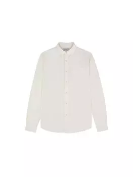 Повседневная рубашка Scalpers Regular fit Button Up Shirt New Forest, кремовый