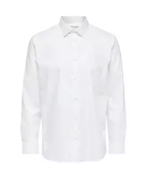 Повседневная рубашка Selected Homme, белый