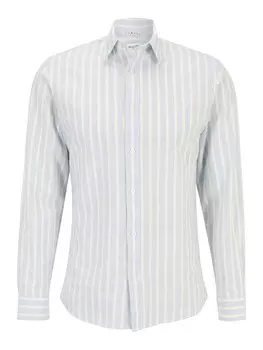 Повседневная рубашка SELECTED HOMME Slim fit Button Up Shirt, пастельный синий