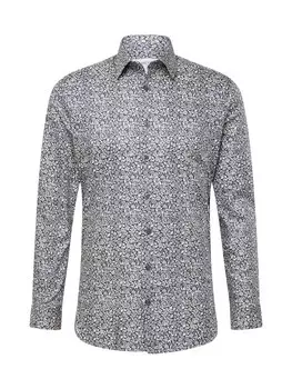 Повседневная рубашка SELECTED HOMME Slim fit Button Up Shirt Ethan, темно-синий