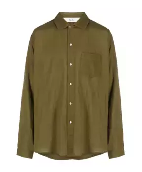 Повседневная рубашка Sfr, зеленый