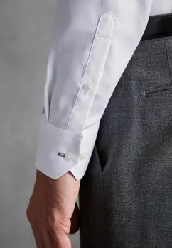 Повседневная рубашка Signature Pack Slim Fit Single Next, белая