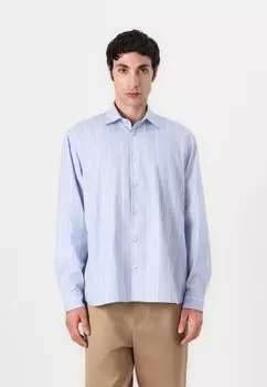 Повседневная рубашка SLHRELAXBEN STRIPE Selected Homme, светло-голубой