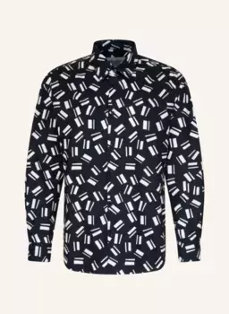 Повседневная рубашка, стандартный крой Studio Seidensticker, синий