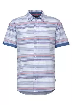 Повседневная рубашка Street One MEN Regular fit Button Up Shirt, разноцветный