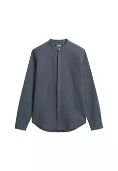Повседневная рубашка Superdry Regular fit Button Up Shirt, индиго