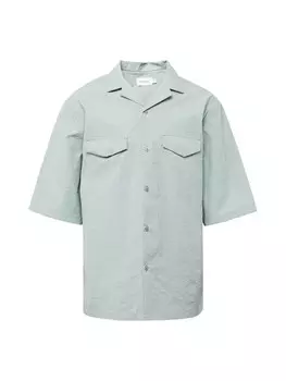 Повседневная рубашка TOPMAN Comfort fit Button Up Shirt, мятный