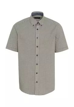 Повседневная рубашка, удобная посадка, воротник на пуговицах, мужская CASAMODA, цвет 100 Blau