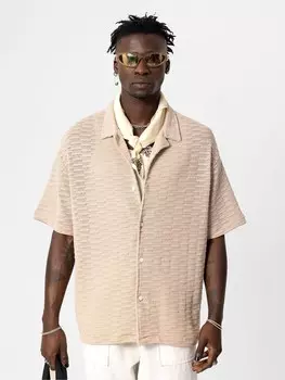 Повседневная рубашка VAMOS CLO Comfort fit Button Up Shirt Lewisville, бежевый