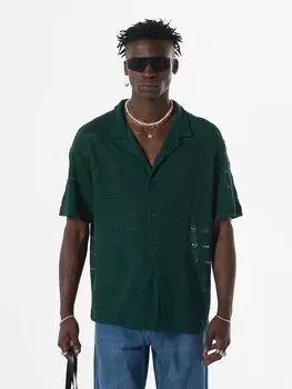 Повседневная рубашка VAMOS CLO Comfort fit Button Up Shirt Catmint, цвет petrol