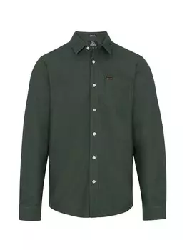 Повседневная рубашка Volcom Regular fit Button Up Shirt Veeco, темно-зеленый