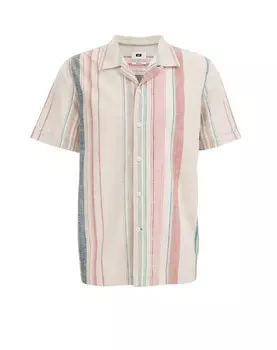 Повседневная рубашка WE Fashion Regular fit Button Up Shirt, экрю