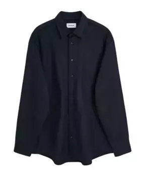 Повседневная шерстяная рубашка Soulland, синий