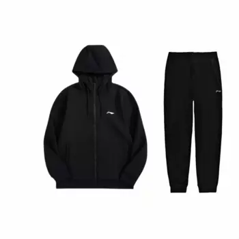 Повседневная спортивная одежда унисекс LiNing, черная