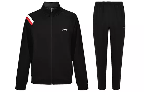 Повседневная спортивная одежда унисекс LiNing, черная