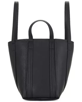 Повседневная сумка-тоут в стиле «север-юбка» Balenciaga, цвет Black & White