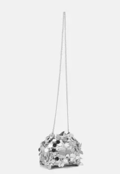 Повседневная сумочка Anna Field, серебристого цвета