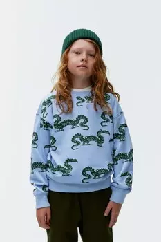 Повседневная толстовка Arket, голубой