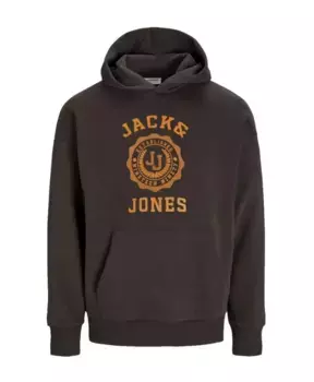 Повседневная толстовка Mulch в стиле jjvicto Jack & Jones, коричневый